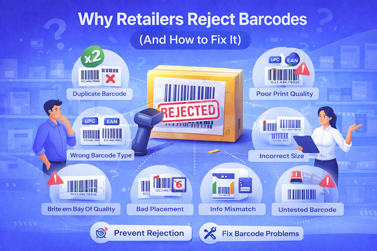 Why Retailers Reject Barcodes (And How to Fix It)